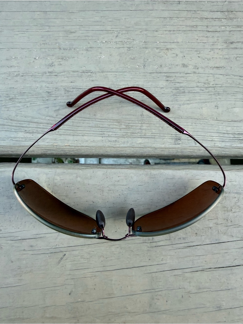 Maui Jim Honolua Bay MJ-516-02 rimless polarized sunglasses - Picture 6 of 16